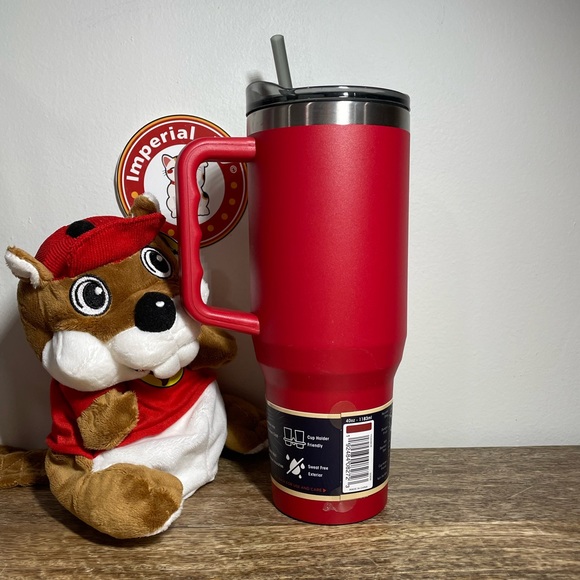 BUC-EE’S Fit Forty Tumbler with Handle and Straw - Picture 2 of 8